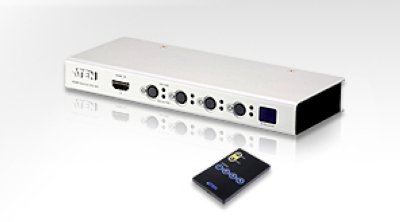 Aten VS481  KVM HDMI, 4) 1 /,  HDMI 1.8 ., (1600x1200 60Hz;480P/