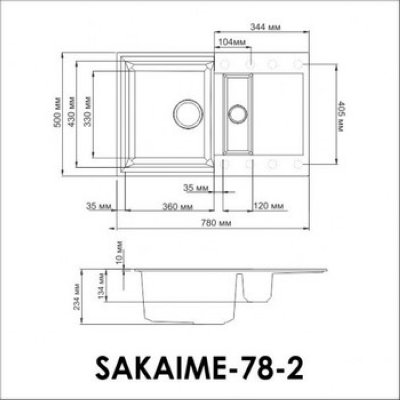   Omoikiri Sakaime 78-2-PL