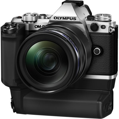   Olympus OM-D E-M5 Mark II Kit silver (EZ-M1240 black + HLD-8 +BLN-1)