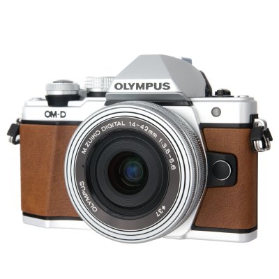   Olympus OM-D E-M10 Mark II 14-42mm Pancake Zoom Kit Limited Edition Brown