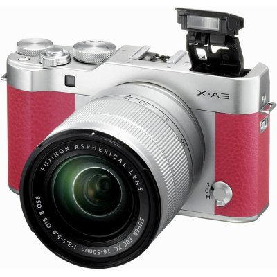   FujiFilm X-A3 kit XC16-50mm F3.5-5.6 Pink