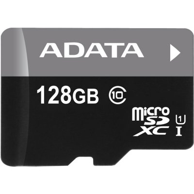   ADATA Premier microSDXC 128Gb Class 10 UHS-I U1 + ADP (85/25 Mb/s)