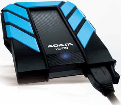    A-DATA DashDrive Durable HD710 2.5" 1.0Tb USB 3.0 Blue AHD710-1TU3-CBL