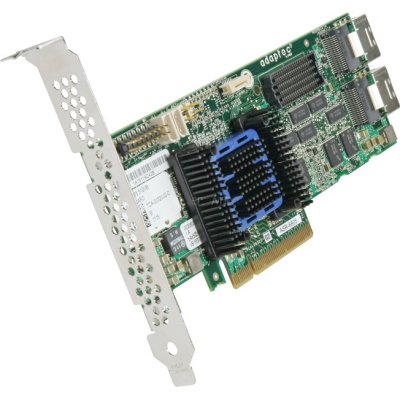  Adaptec RAID 6805E SNGL SAS/SATA 8i ports, 6Gb/s