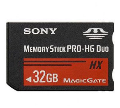   Memory Stick Pro Duo 32Gb Sony Mark2 MagicGate, MS-HX32A/K, Retail