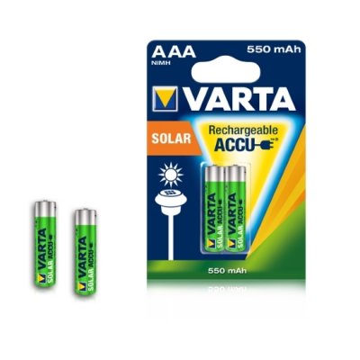  VARTA AAA 550 mAh R2U ( 2 )  . 