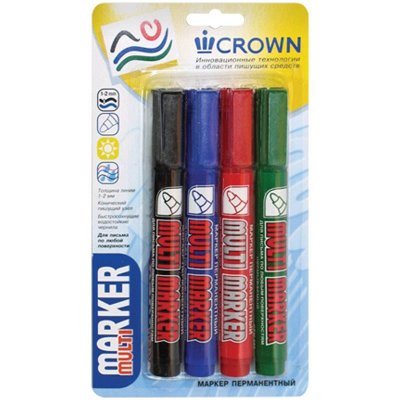    Crown "MULTI MARKER" 4 , , 3 , 