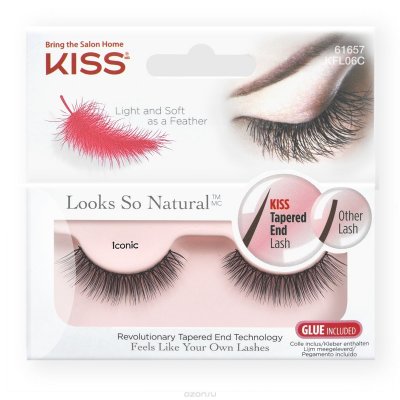   Kiss Looks so Natural Eyelashes Iconic KFL06C