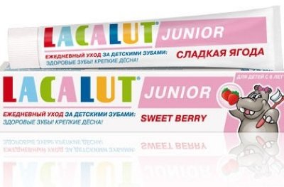    LACALUT Junior sweet berry, 75  ( 8 )