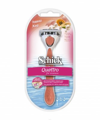 -- Schick 2  1 Quattro For Women Bikini,  1 