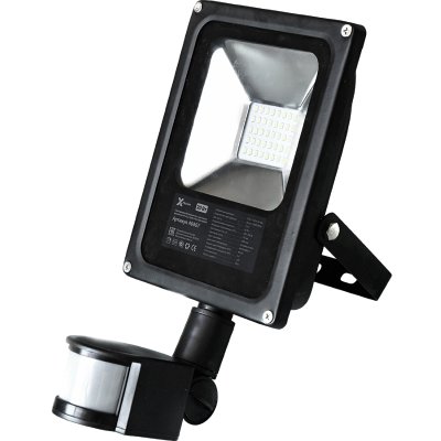   Floodlight PIR IP65 X-Flash XF-FLS-SMD-PIR-20W-6500K, 20 , 6500K, 1800 ,