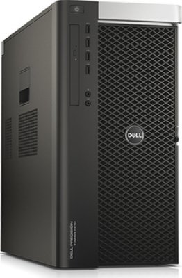  Dell Precision T5810 MT, Xeon E5-1620v3, 16Gb, 500Gb + SSD 256Gb, DVD-RW, Kb + M, Win 7 Pr