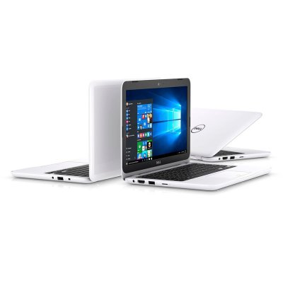  Dell Inspiron 3162, Celeron N3050, 11.6" HD, 2Gb, 500Gb, WiFi, BT, Cam, Win 10, White (3162-