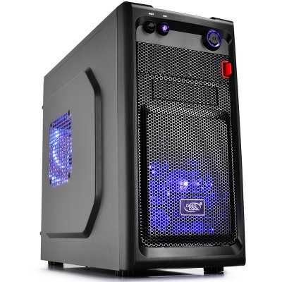  Deepcool SMARTER LED,  , MicroATX/Mini-ITX (2x120mm Blue LED Fun)