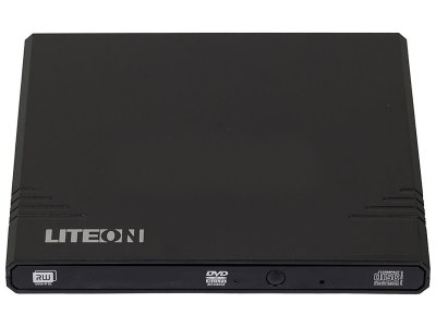   LiteOn eBAU108 DVDRW, Black, External, USB2.0