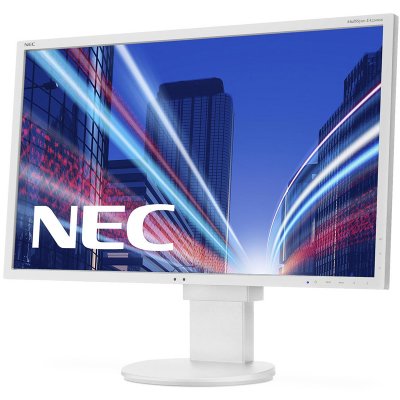  NEC EA224WMi 21,5", 1920x1080 (IPS), 6ms, D-SUB + DVI + DP, USB, HAS + PIVOT, Spks, White