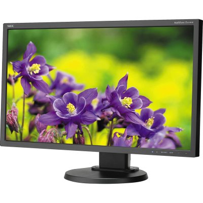  NEC E243WMi-BK 23,8", 1920x1080 (IPS), 6ms, D-SUB + DVI + DP, USB, HAS + PIVOT, Spks, Black