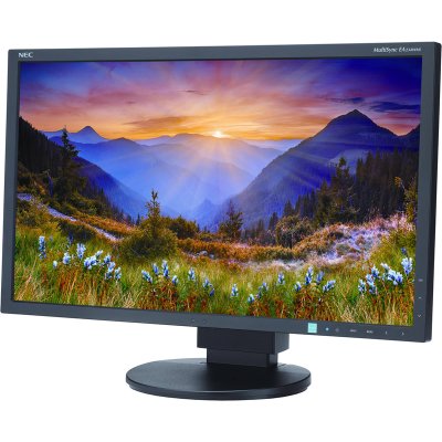  NEC EA234WMi-BK 23", 1920x1080 (IPS), 6ms, D-SUB + DVI + HDMI + DP, USB, HAS + PIVOT, Spks,