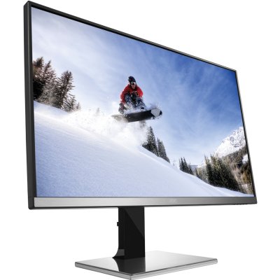  AOC Q2577PWQ 25", 2560x1440 (IPS), 5ms, D-SUB + DVI-D + HDMI + DP, Pivot, Spks, Silver-Black