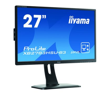  iiYama ProLite XB2783HSU-B1DP 27", 1920x1080 IPS, 5ms, D-SUB + DVI-D + DP, Spks, Black