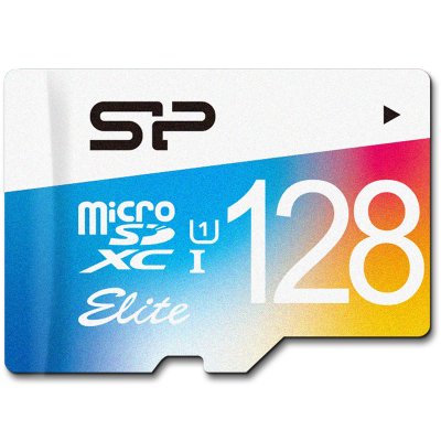   128Gb microSDXC Silicon Power Elite (SP128GBSTXBU1V20SP), Class 10, UHS-1, , RTL