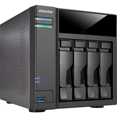   ASUSTOR AS5104T, 4xHDD 2.5/3.5" ( HDD), 1xGLAN, USB3.0, HDMI, eSATA, 