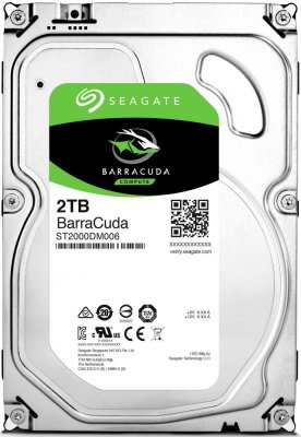   HDD 2000Gb SATA-III Seagate Barracuda [ST2000DM006, 7200rpm, 64Mb]