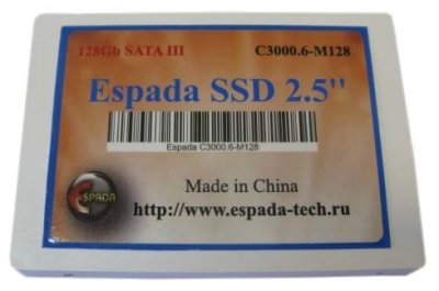  SSD 128Gb Espada (C3000.6-M128, 2.5")