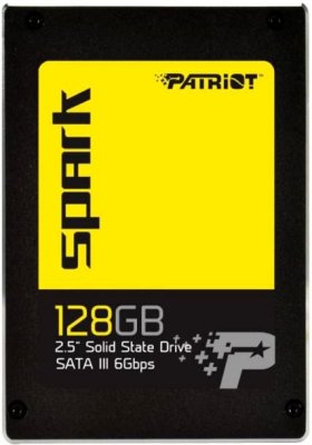   2.5" 128GB Patriot Spark Read 560Mb/s Write 545Mb/s SATAIII PSK128GS25SSDR