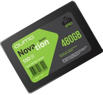  SSD 480Gb QUMO Novation MM (QMM-480GSN, SATA-III, 2.5", MLC)