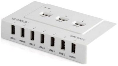 USB- Orico H9910-U3 White