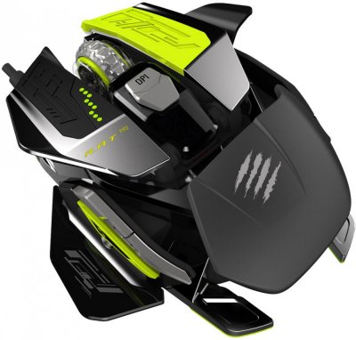  Mad Catz R.A.T. PRO X (PixArt ADNS-9800) Black/Yellow