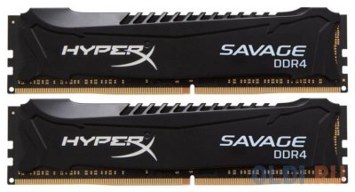   DDR4 32Gb 2400MHz PC-19200 Kingston HyperX Savage (HX424C14SBK2/32) (2x16Gb KIT)