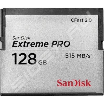   CFast Card SanDisk Extreme Pro 128Gb (SDCFSP-128G-G46B)