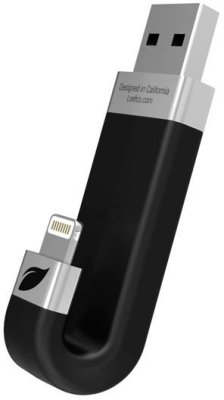 USB Flash  16Gb Leef iBridge Black/Silver