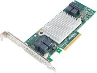  SAS Adaptec HBA 1000-16i SGL, 16  , PCI-Ex8, 12GB/s, 4 x mini SAS HD (SFF