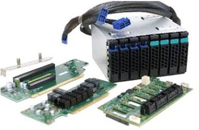    Intel A2U44X25NVMEDK 2U Hot-swap Drive Cage Upgrade Kit