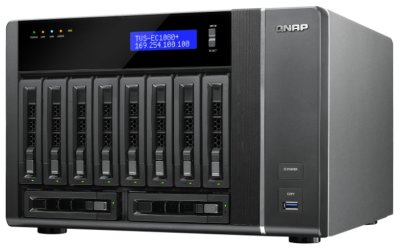 QNAP TVS-EC1080+-E3-32G  RAID-