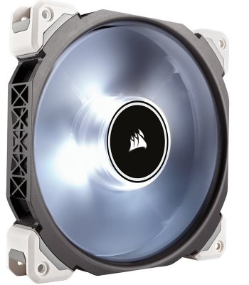  Corsair ML140 Pro LED White Premium Magnetic Levitation Fan [140mm, CO-9050046-WW]