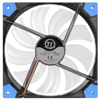  Thermaltake CL-F036-PL14BU-A Luna 14 Slim Blue LED [140mm, 1200rpm]