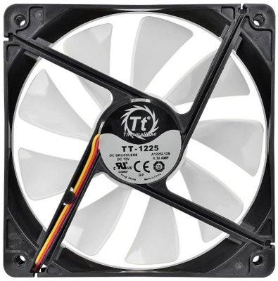  Thermaltake CL-F037-PL12WT-A Pure 12 C White [120mm, 1000rpm]