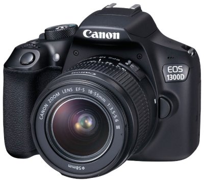   Canon EOS 1300D Kit EF-S 18-55mm IS II Black