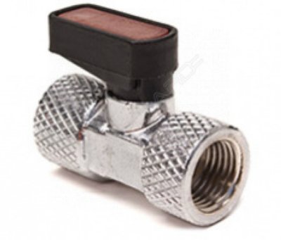 Phobya 2- way ball valve G1/4 Nickel