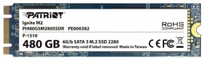 SSD   Patriot M2 Ignite 480GB M.2 SATAIII MLC (PI480GSM280SSDR)