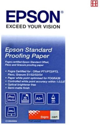  Epson Standard Proofing Paper C13S045006 , A2, 420 x 594 , 205 /.,  