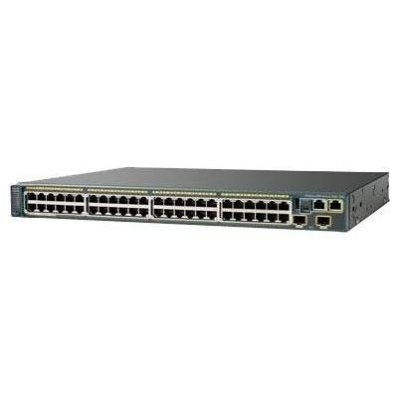 Cisco WS-C2960S-48TD-L  Catalyst 48 GigE, 2 x 10G SFP+ LAN Base