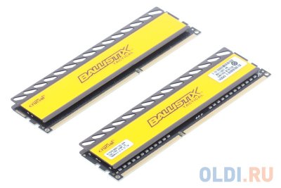  DDR3 8Gb (pc-14900) 1866MHz Crucial, 2x4Gb, Ballistix Tactical CL9 (BLT2CP4G3D1869DT1TX0CEU)