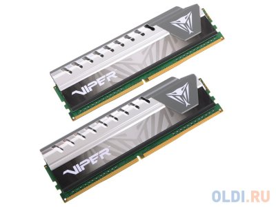  DDR4 8Gb 2x4GB (pc-17000) 2133MHz Patriot Viper4 Elite CL14 Grey PVE48G213C4KGY