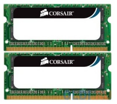  SO-DIMM DDR3 8192 Mb (pc-10600) 1333MHz Corsair, Kit of 2 (CMSO8GX3M2A1333C9)