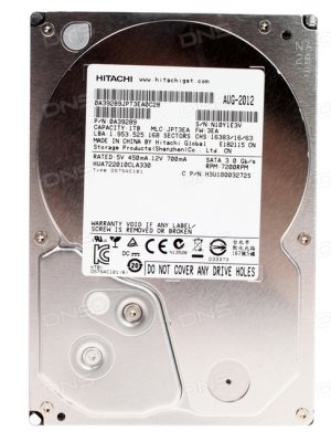   3.5" 1 Tb 7200rpm 32Mb cache Hitachi Ultrastar A7K2000 SATAII HUA722010CLA330 0A39289